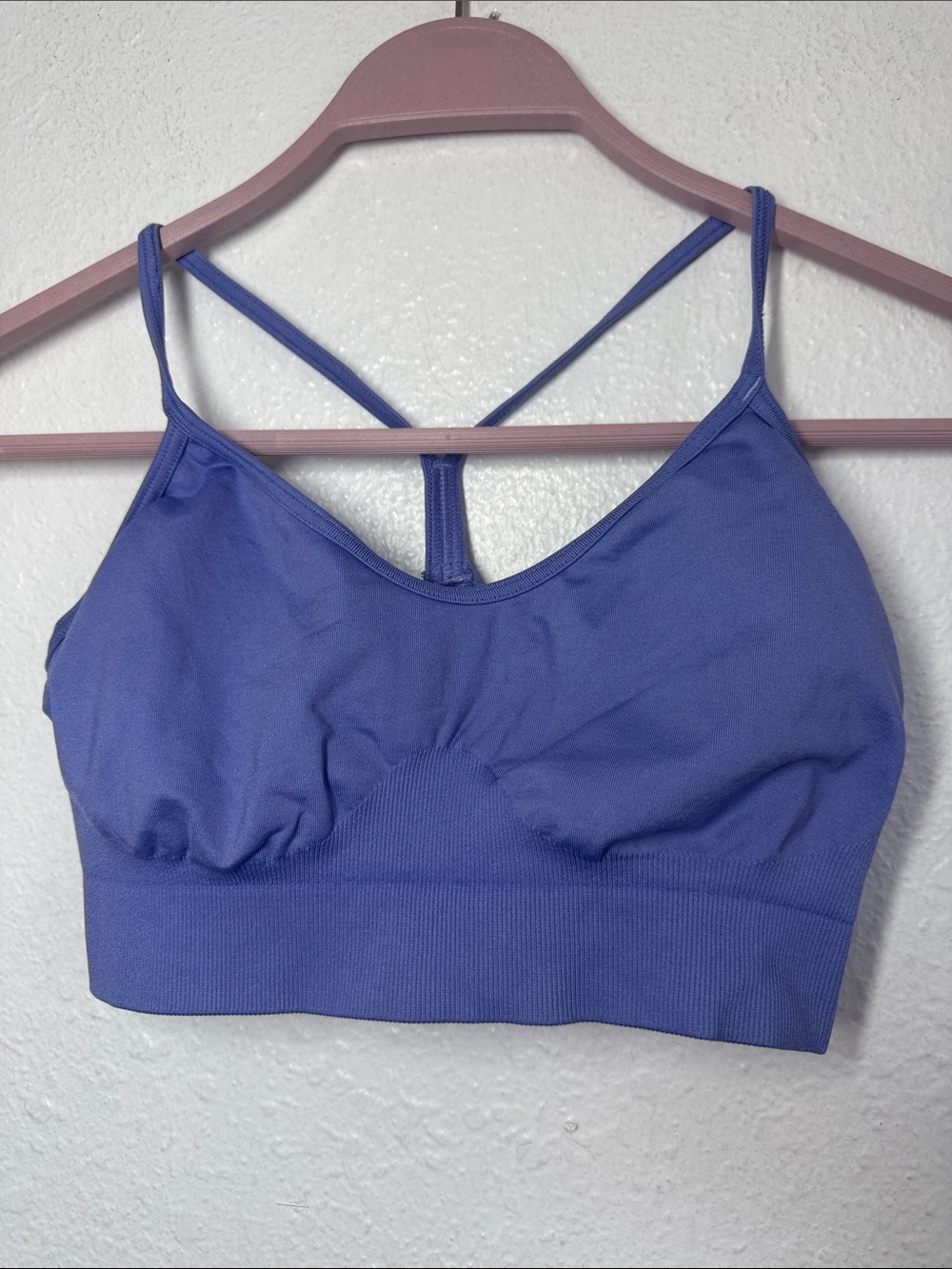 Gym Shark SWEAT SEAMLESS SPORTS BRA - Purple
